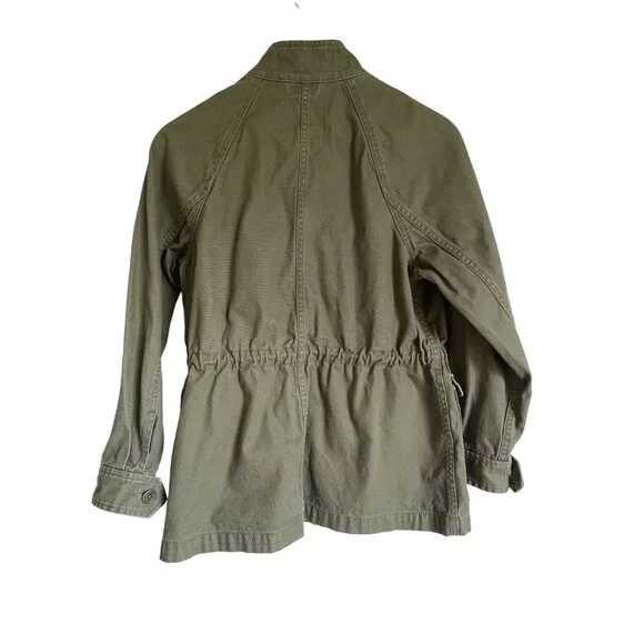 Madewell Northover Jacket in Desert Olive Size XS Cargo - Picture 4 of 10